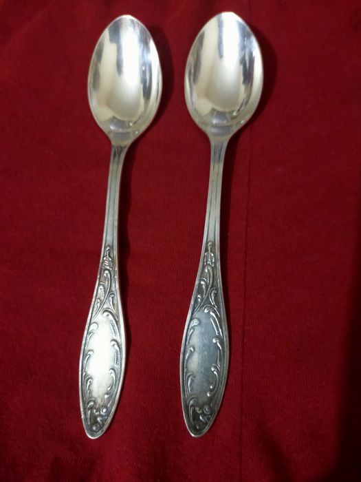 Мельхиоровые вилки, ложки столовые и чайные  новые