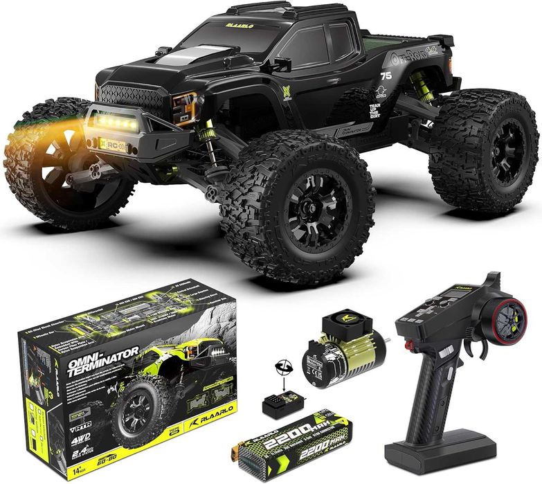 НОВА RC CAR 1/10 brushless, 50 км/ч,кола с дистанционно управление