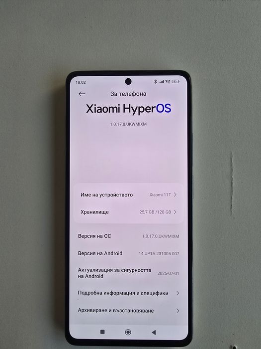 Xiaomi 11T  128GB 8GB RAM 5G