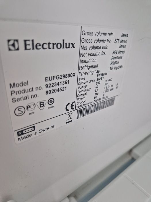 Хладилник и фризер Electrolux A++ No frost