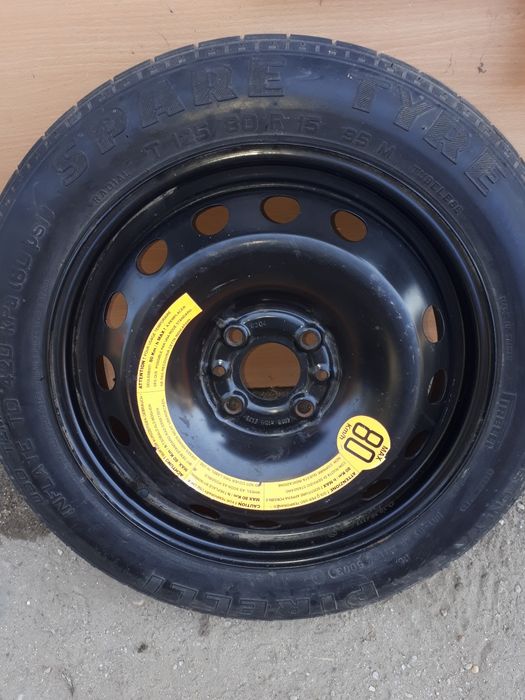 Roata de rezerva pentru Fiat.