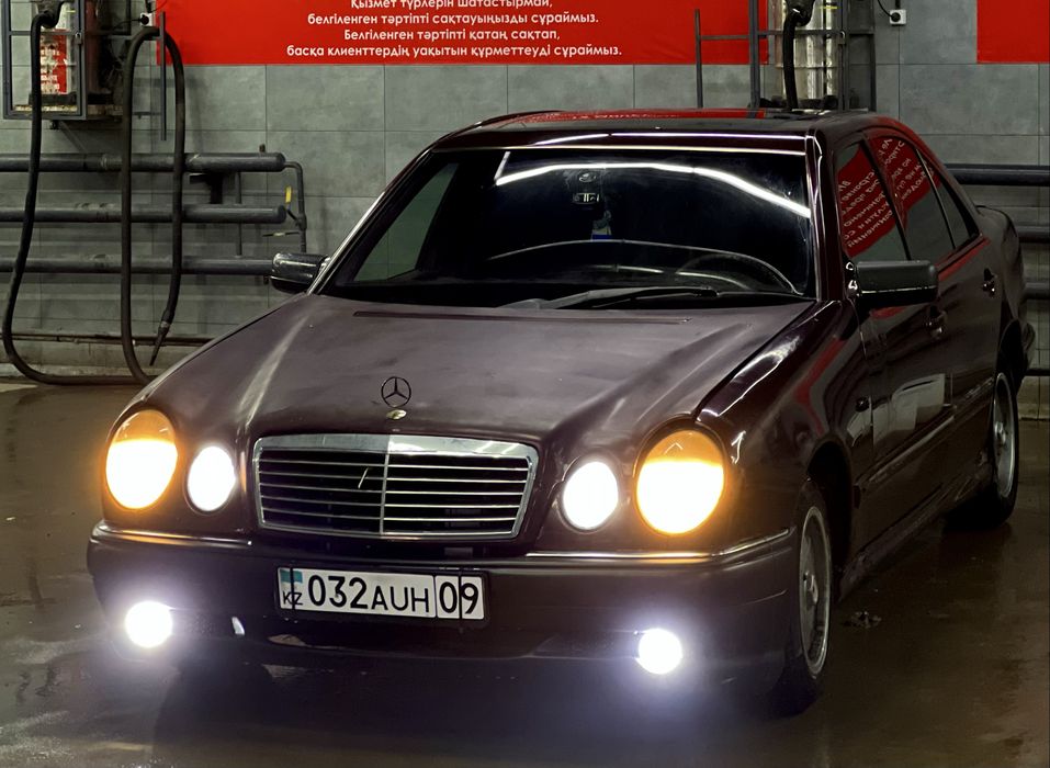 Е230 на полном ходу