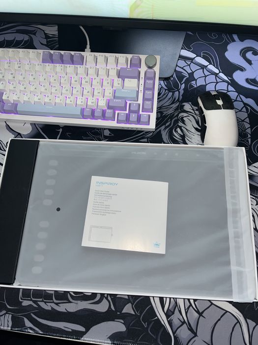 Графический планшет Huion HS611 Серый