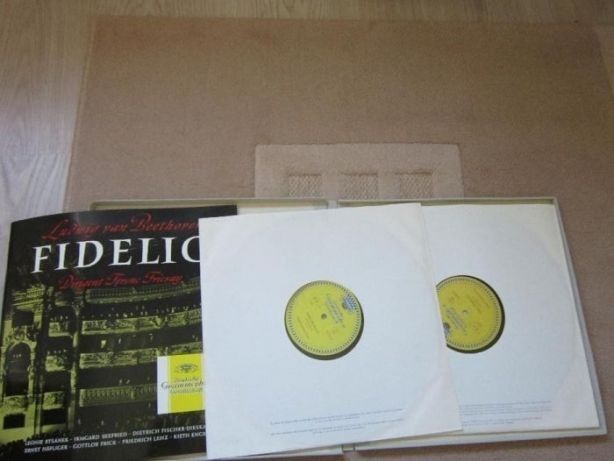 vinil rar Beethoven Missa Solemnis 1966 & Fidelio 1957 Karajan,Fricsay