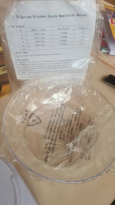 Cantar de bucatarie electronic max. 5 kg nou, in ambalaj