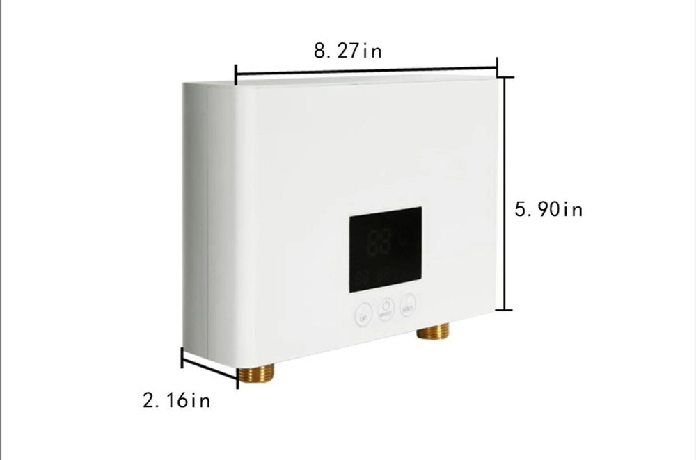 Ел. проточен бойлер с дистанционно 3kW