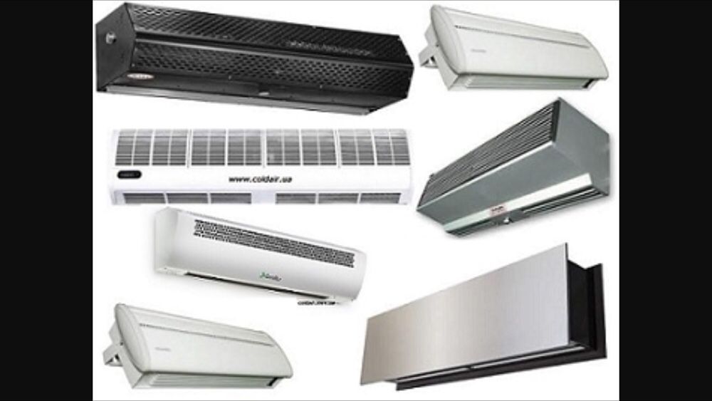 Воздушные тепловые завесы,