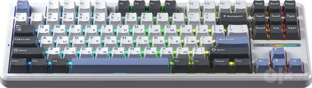 AULA F87 PRO Leobog Greywood V3 Беспроводная механическая клавиатура