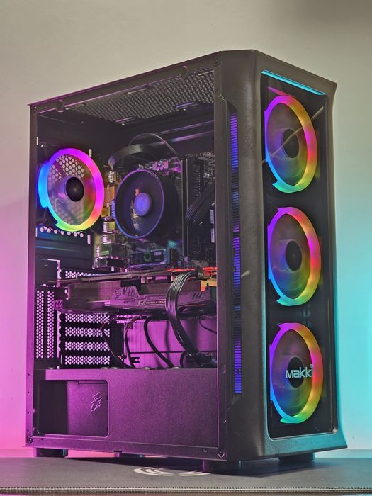 Ryzen 5-5500/RX 580 8GB/RAM 16GB/M.2 512GB/Чисто Нов+Гаранция! гр ...