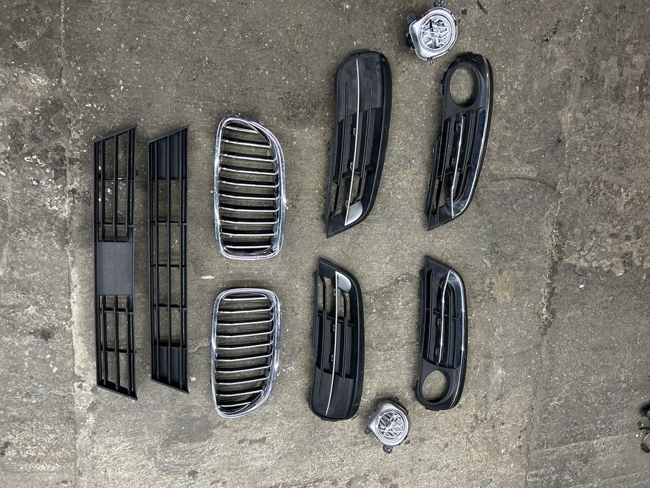 Grile proiectoare bara bmw f10 f11 facelift grila distronic