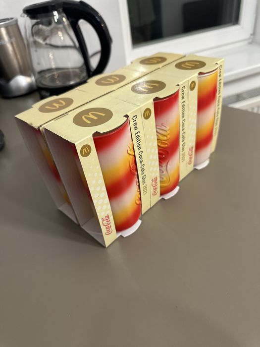 Pahare de sticla MC-Donalds - Coca-Cola  — de colectie