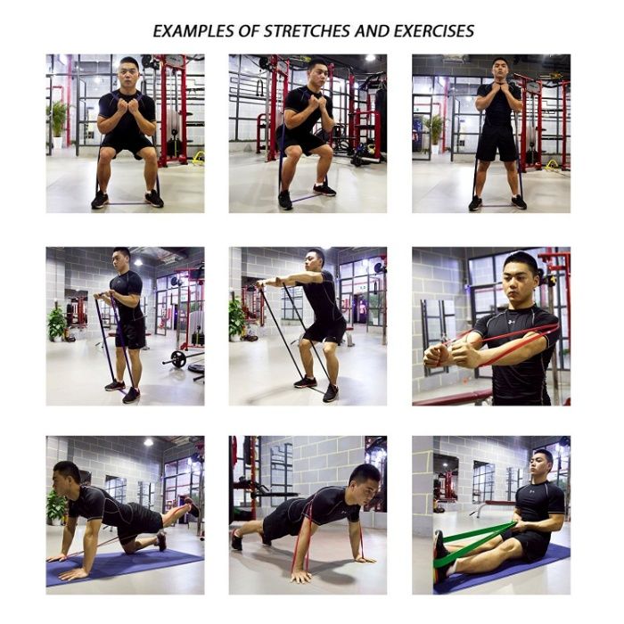 Фитнес Ластична лента/ластик за тренировка и набирания Armageddon