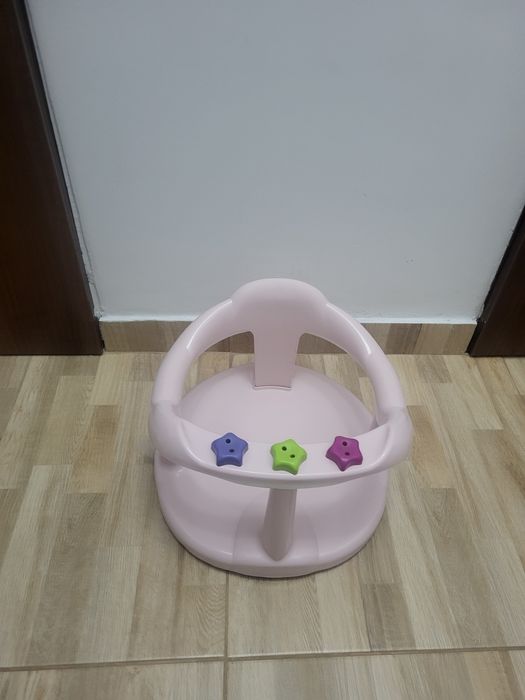 Scaun de baie Thermobaby + masinuta ursulet