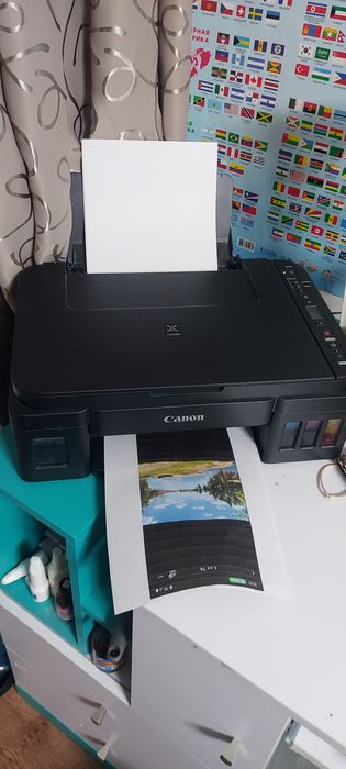 Цветной принтер МФУ Canon G3411