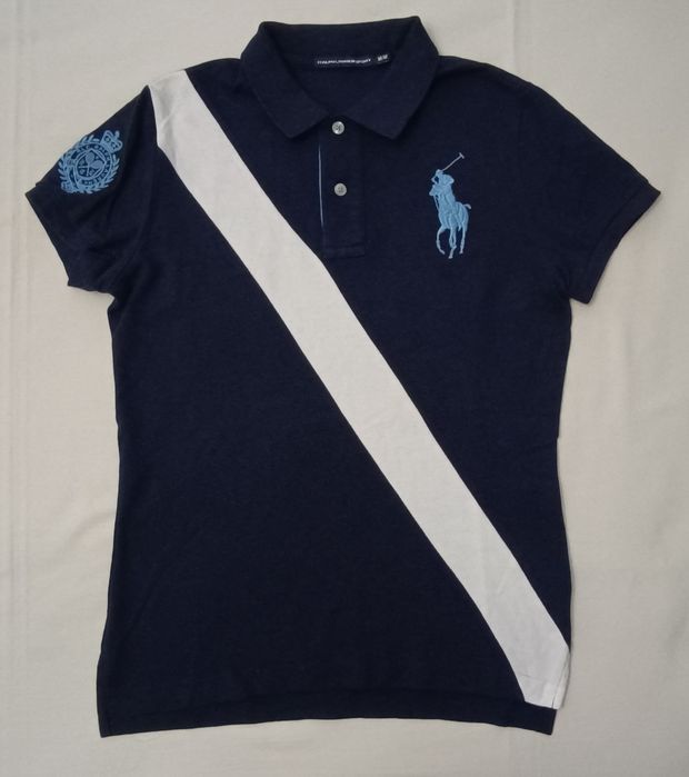 POLO Ralph Lauren оригинална тениска M памучна поло фланелка