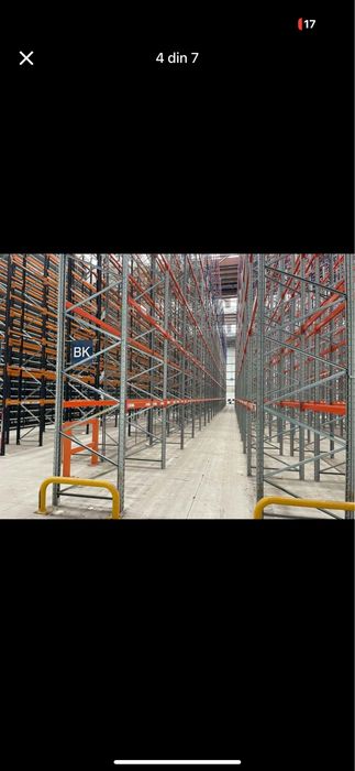 Oferim spre vânzare rafturi industriale La cel mai mic preț