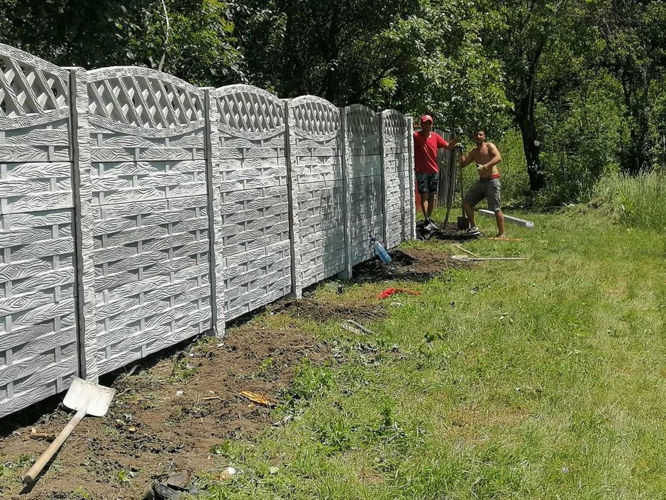 Garduri din beton