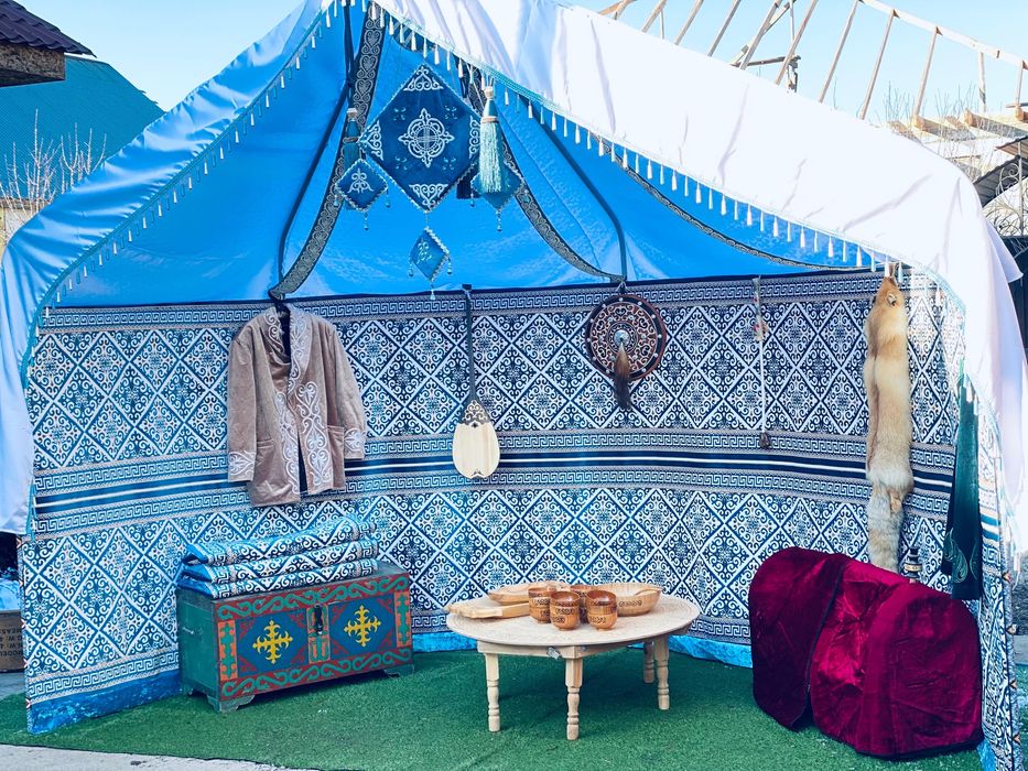 Полу юрты на наурыз