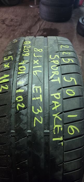 MERCEDES CLK спорт пакет 205/55/16 и 225/50/16 7 и 8J×16 ET32 5×112