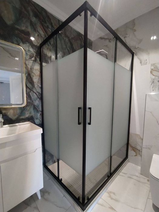 Душевая кабина Стеклянные Душевы Душга ойна калёний 10 мм 6 мм профили