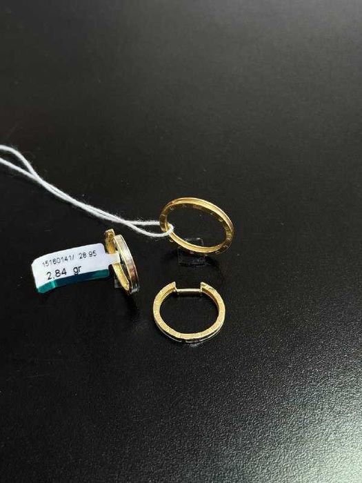 Золото комплект серьги кольцо