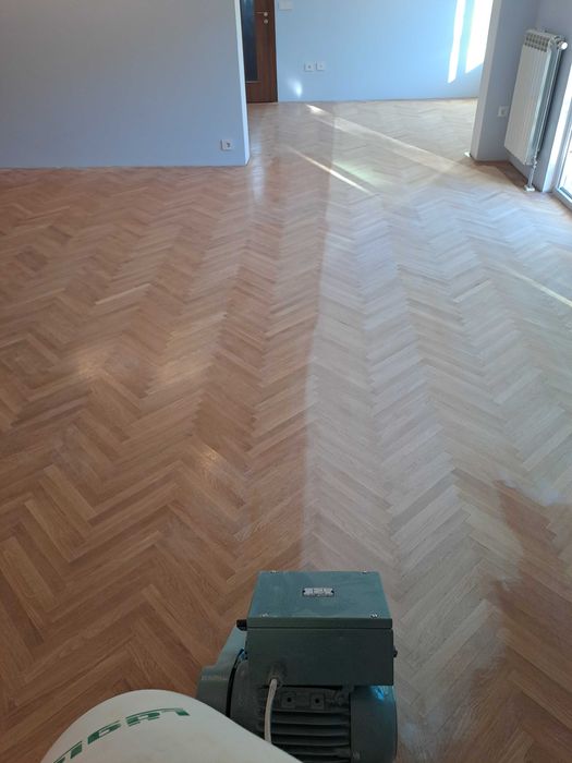 Циклене и лакиране на паркет София от 18 лв. кв.м.