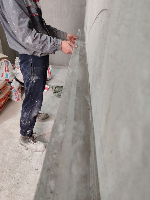 Штукатурка под маяк углы 90