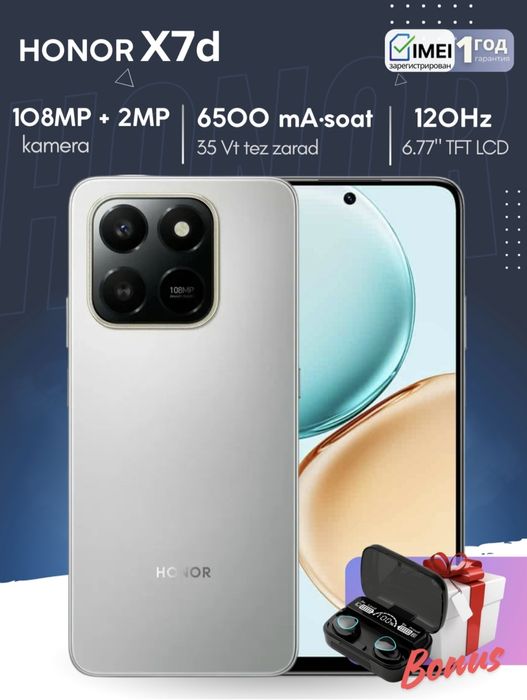 Honor x7d smartfon