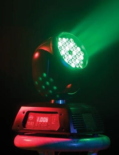LED Движеща Глава - VIZI wash LED 108 - 4 броя