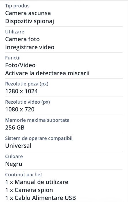 Mini camera smart