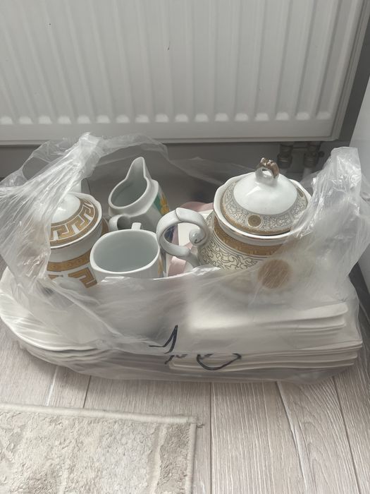 Пакет посуды за рафаэлло