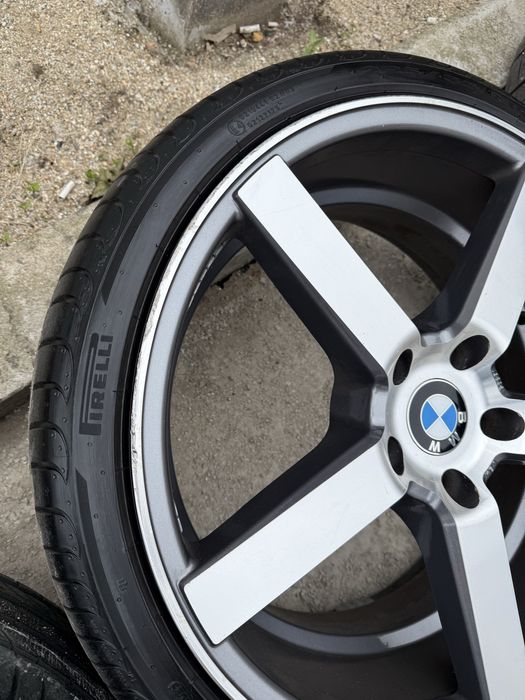 Jante R19 5x120 Vossen CV3 style 8.5J / 9.5J + anvelope