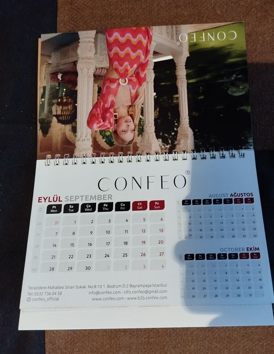 Новый настольный календарь