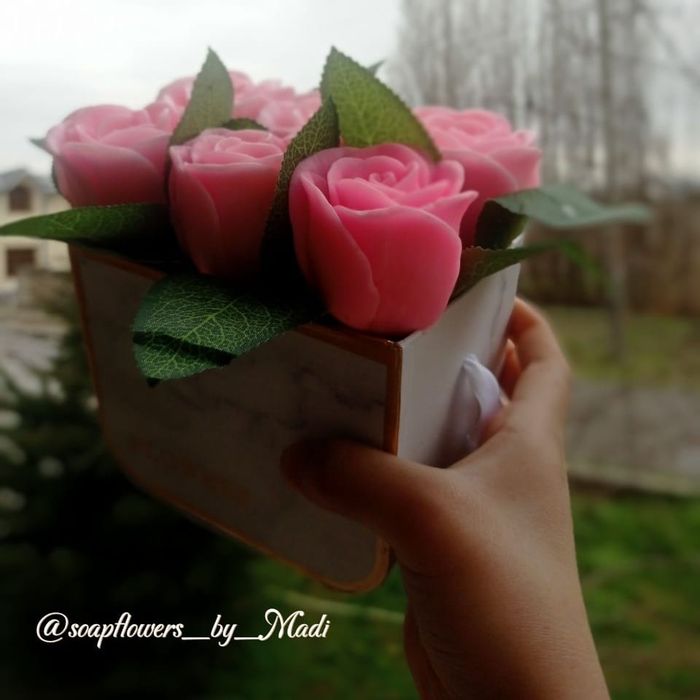 Капалакли, совунли гуллар заказга ясаб берамиз