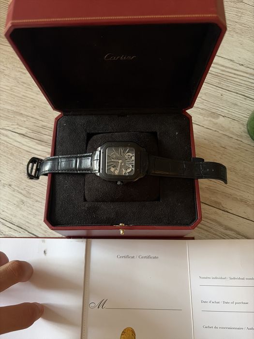 SE VINDE URGENT! Cartier Skeleton 9612MC