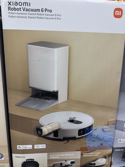 Робот пылесос Xiaomi Mijia Robot Vacuum 6 Pro