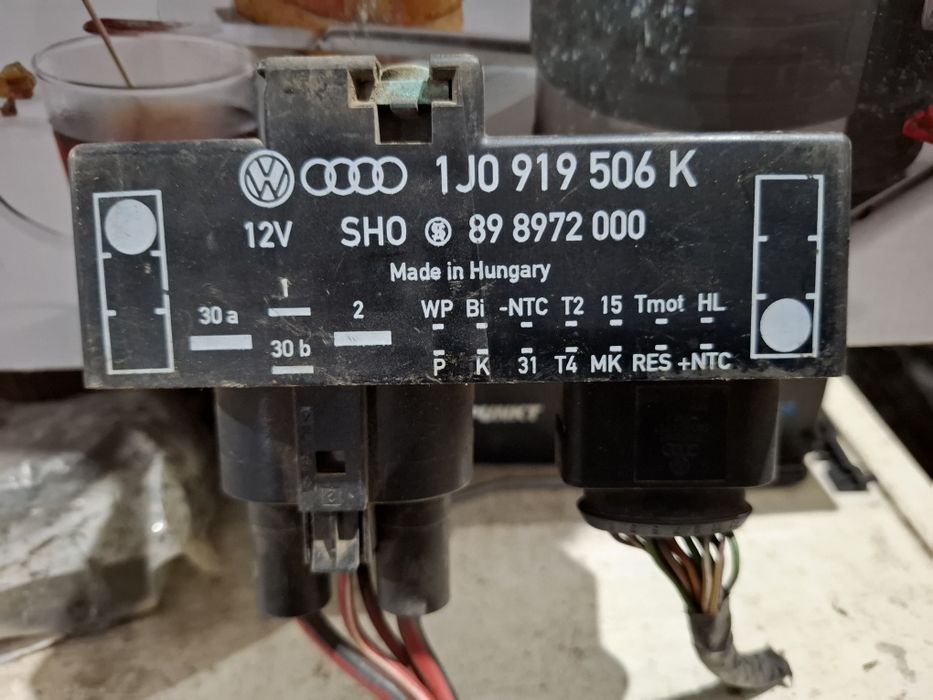 Блок управления вентилятором VW