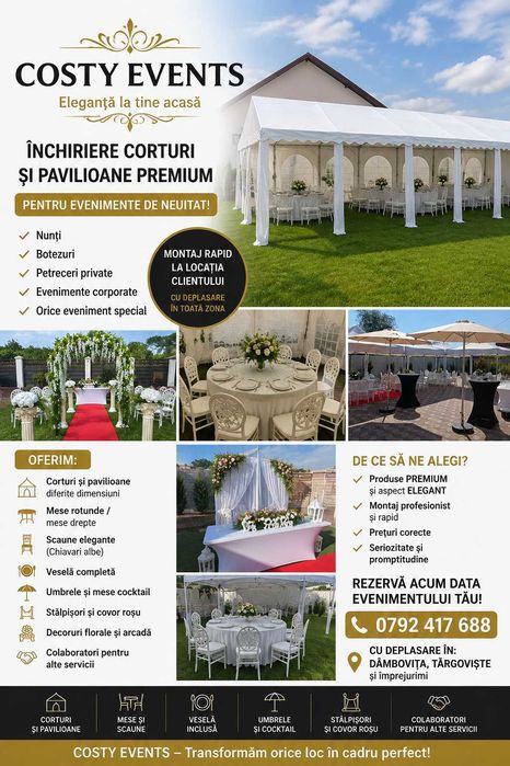 Corturi evenimente