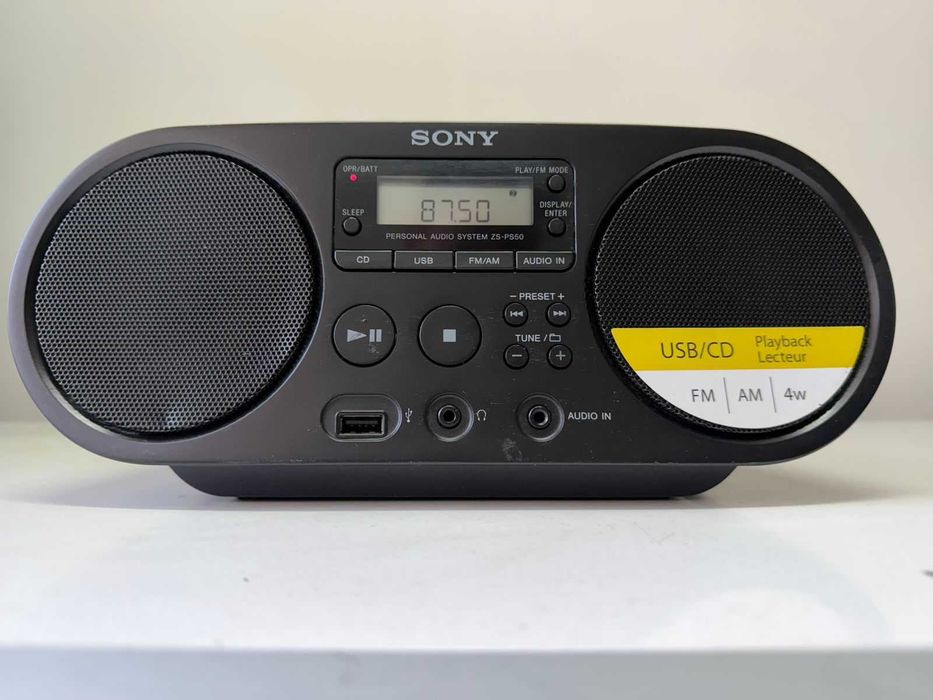 Sony ZS-PS50 – Defect – player audio boxa Radio CD USB AUX Piese
