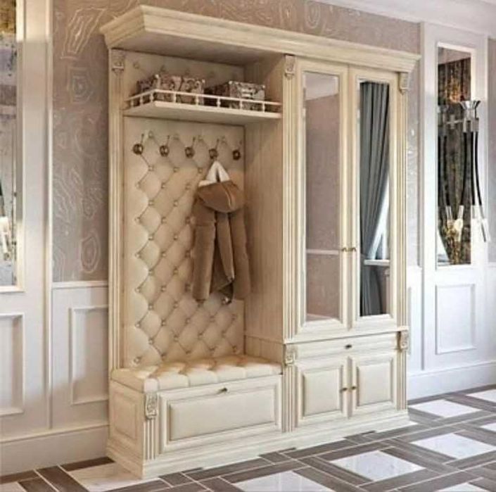 Шкаф для прихожие под размером в любой сложности, на заказ