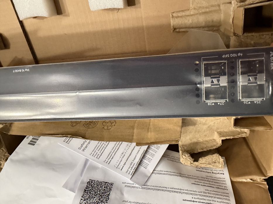 Switch HPE Aruba 6100 Managed 24G 4SFP+ PoE+ 370W,sigilat !