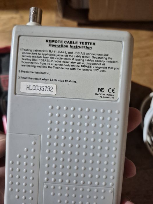 Aparat masura  Catu  detector cablu