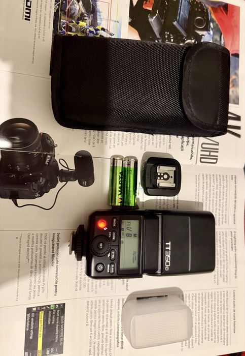 Blitz Godox TT350C + Adaptor Canon AD-E1