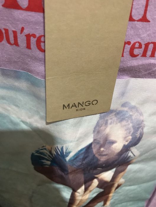 Tricou fete Mango Girls 9-10 ani, 140 cm