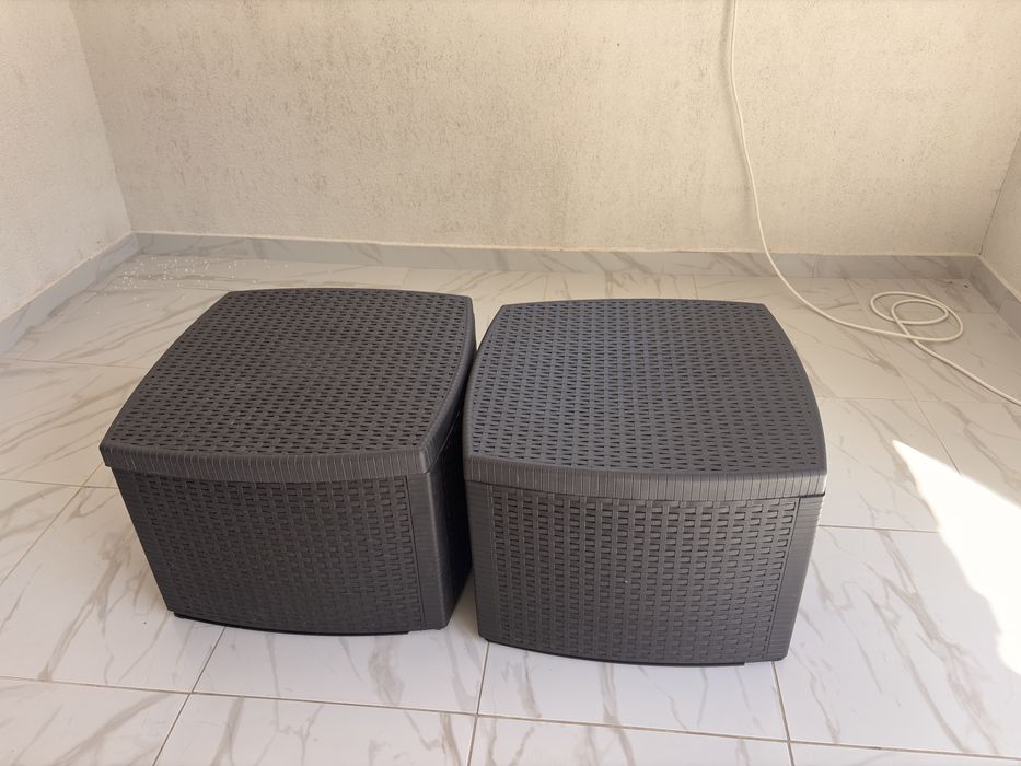 Masuta terasa cu spatiu depozitare