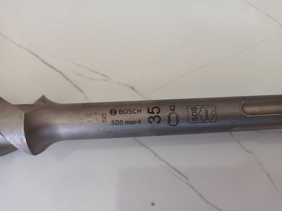Свредло Bosch ф35 520мм SDS-MAX-4, SDS MAX 4, бургия 35mm Бош
