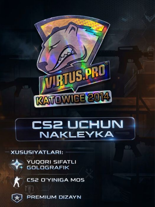 nakleyka cs, cs2