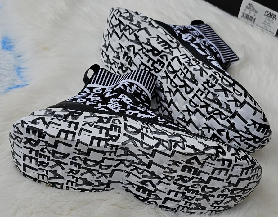 Karl Lagerfeld оригинални дамски високи сникърси 38 номер