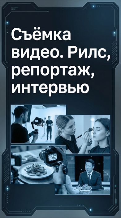 Съёмка видео под ключ.