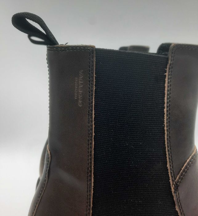 Superbe botine retro /ghete chelsea VAGABOND noi piele naturala degradee foarte comode si usoare 40